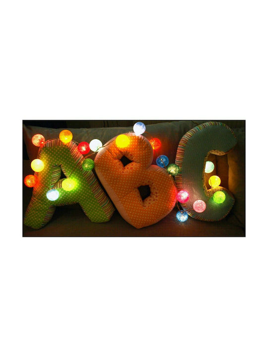 Fos me Outdoor Light String 2.85m Knitted Balls 20LED