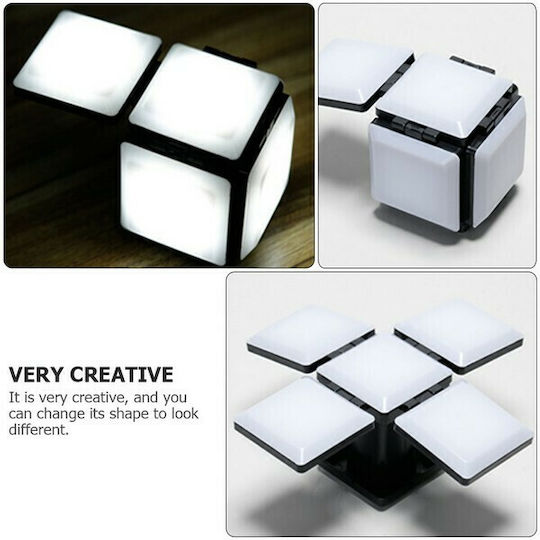 Factory Cube Decorative Lamp White