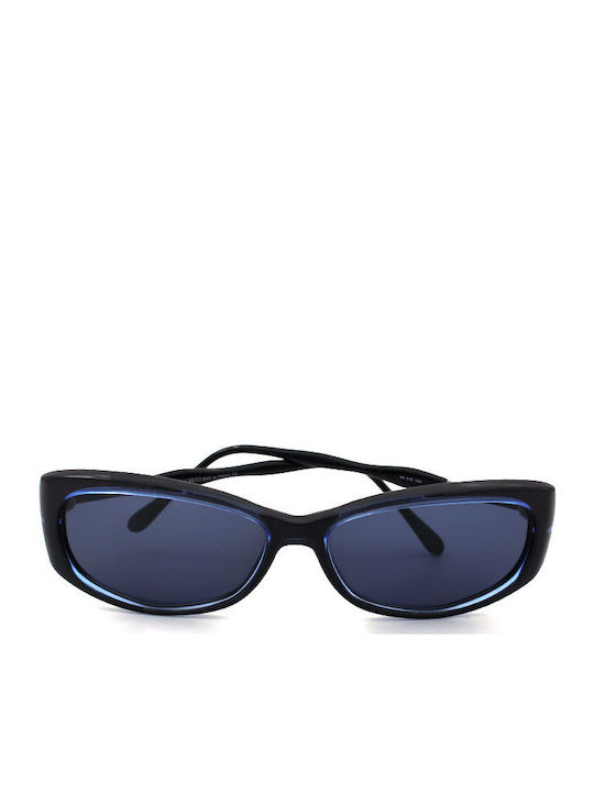 Nina Ricci Sunglasses Blue with Mixed Frame & Blue / Blue Lens Nina Ricci Sunglasses Blue with Mixed Frame & Blue / Blue Lens
