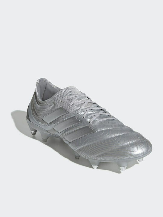 adidas Copa 20.1 Football Shoes with Cleats Silver Met. / Solar Yellow