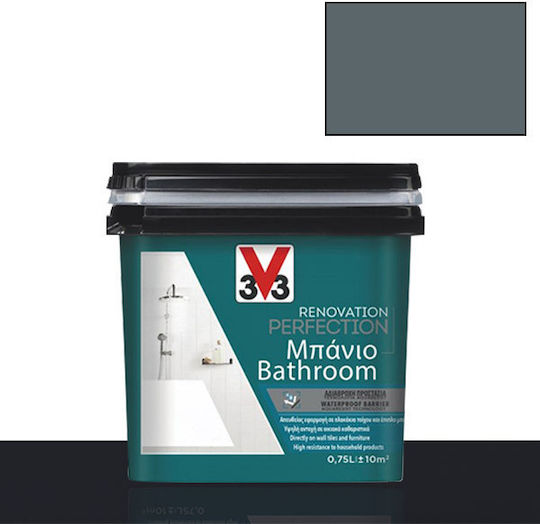V33 Renovation Perfection Bathroom Χρώμα Anthracite 750ml