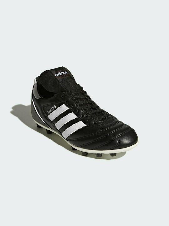 Adidas Kaiser 5 Liga FG Χαμηλά Ποδοσφαιρικά Παπούτσια με Τάπες Μαύρα