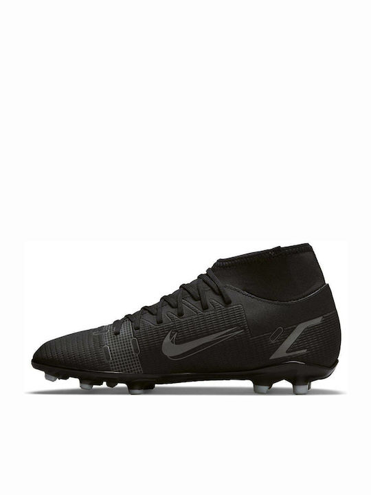 Nike Mercurial Superfly 8 Club Football Shoes with Cleats Black