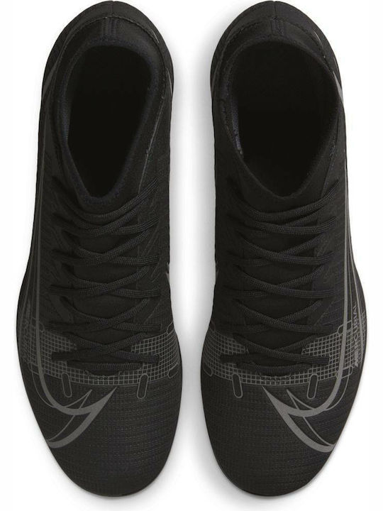 Nike Mercurial Superfly 8 Club Football Shoes with Cleats Black