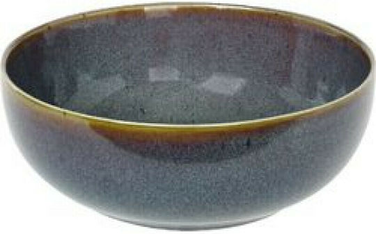 Cryspo Trio Cereal Serving Bowl Round made of Porcelain Azure with Diameter 16cm