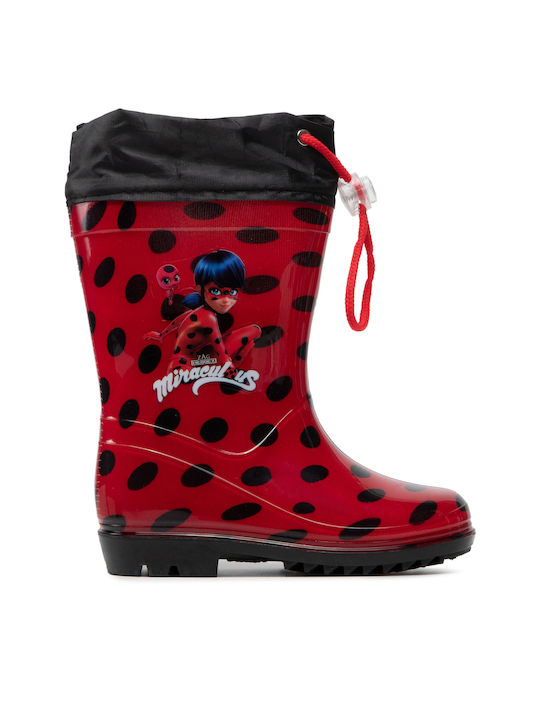 Perletti Kids Wellies Red