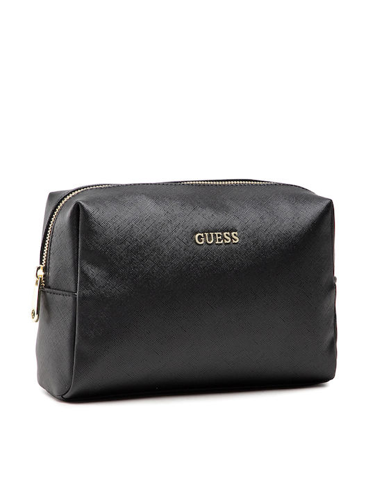 Guess Women's Toiletry Bag Vanille Large Black