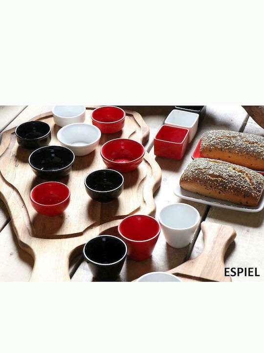Espiel Porzellan Ordnungshüter 2 Schlitze Schwarz 1Stück