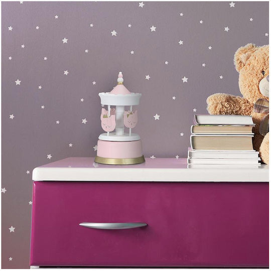 The Home Deco Factory Karussell Aus Holz Rosa