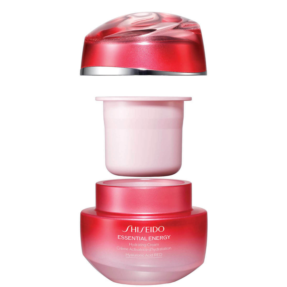Shiseido Essential Energy Refill 24ωρη Ενυδατική Κρέμα Προσώπου Ημέρας με Χρώμα, SPF20 & Υαλουρονικό Οξύ 50ml