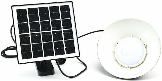 GDPLUS Κρεμαστό Ηλιακό Φωτιστικό 20W Ψυχρό Λευκό 6000K με Φωτοκύτταρο και Τηλεχειριστήριο IP65