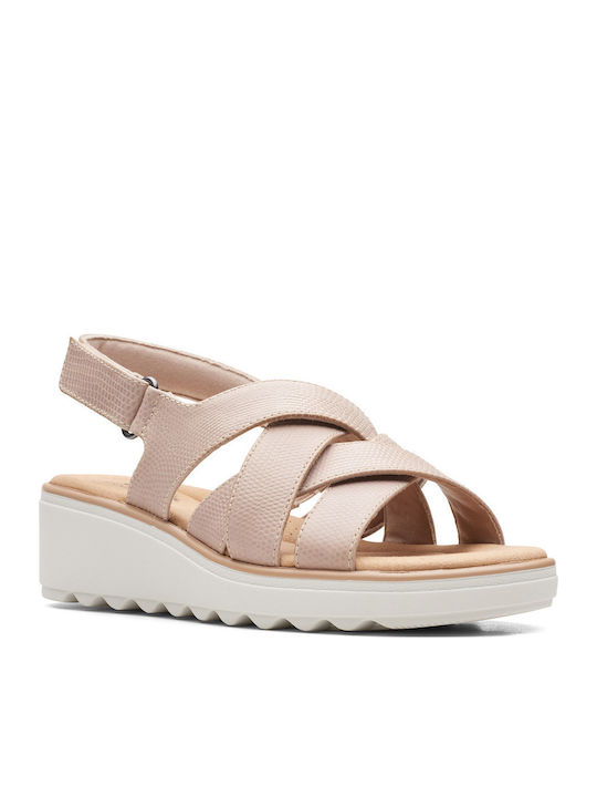 Jillian Spring Anatomische Damenplattformen Beige