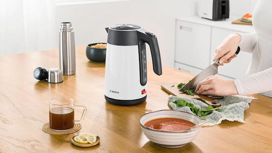 Bosch Електрическа кана 1.7л 2400W Бяла