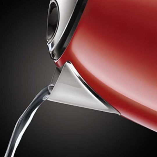 Russell Hobbs Plus Βραστήρας 1lt 2400W Κόκκινος