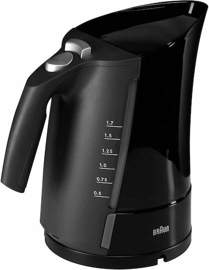 Braun Multiquick 5 Електрическа Кана 1.6л 3000W Черен