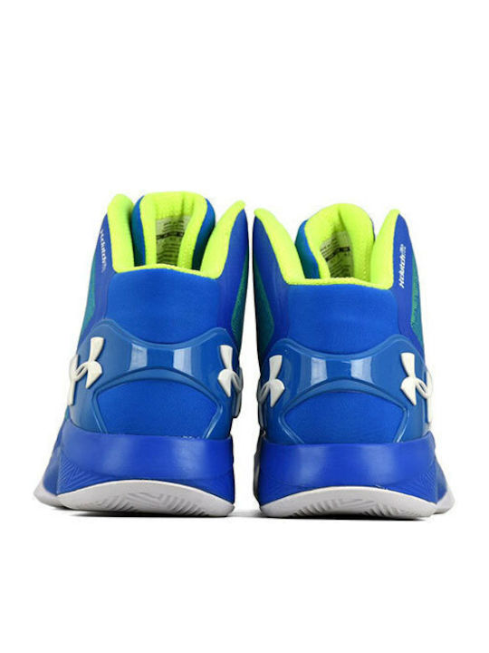 Clutchfit Drive 2 High Basketball Shoes Snorkel / Fuel Green