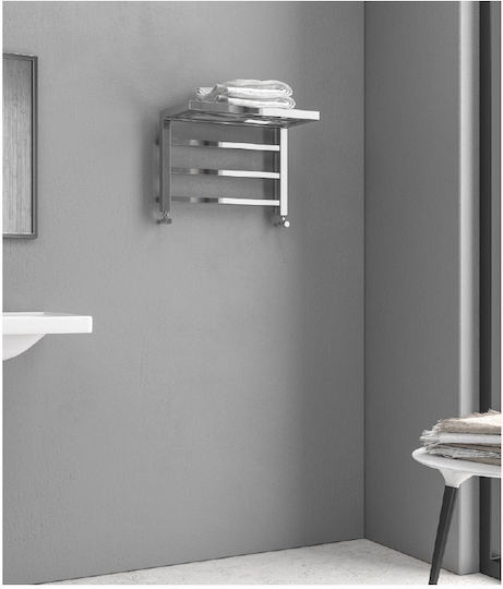 Karag Design 1 Towel Rail Bathroom 350x500 154kcal/h Silver
