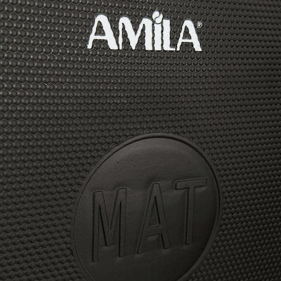 Amila Στρώμα Γυμναστικής Yoga/Pilates Μαύρο (100x60x1.5cm)