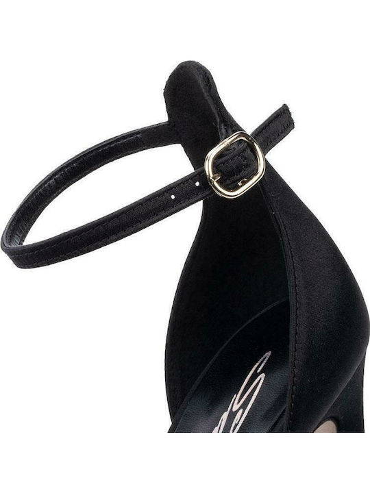 Fabric Sandals Black