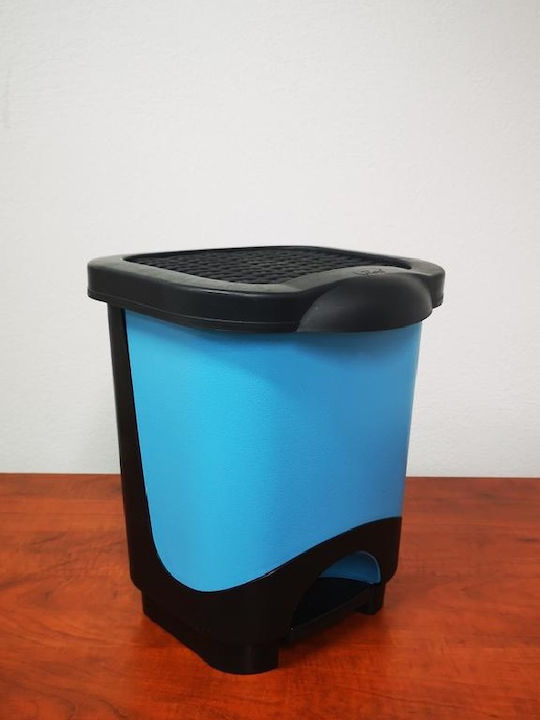 Sidirela Plastic Perie de toaletă 8lt Blue - Black Albastru - Negru
