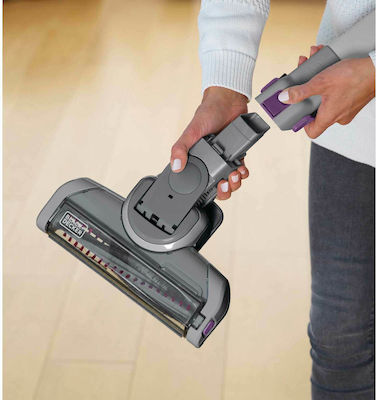 Black & Decker FEJ520JFS Επαναφορτιζόμενη Σκούπα Stick 18V Μαύρη