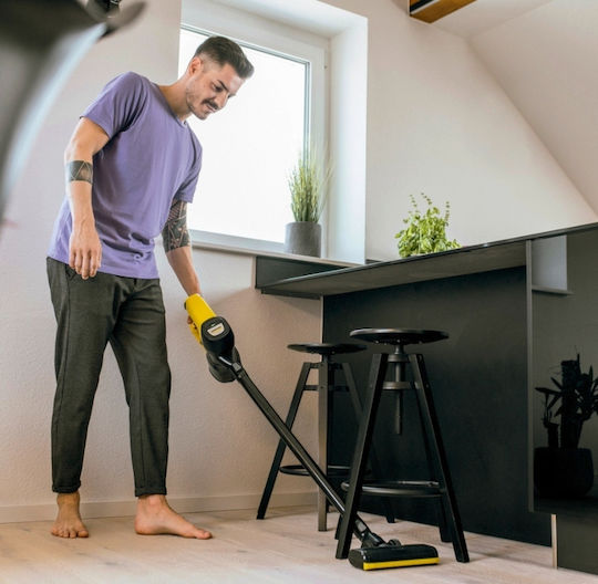 Karcher VC 4s Cordless Sea Rechargeable 2 in 1 Stick & Handheld Vacuum 18V Yellow