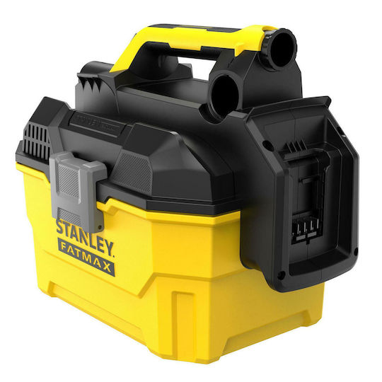 Stanley Fatmax Aspirator de mână reîncărcabil 18V Fără încărcător și baterie Galben