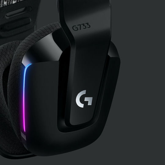 Logitech G733 Wireless Over Ear Gaming Headset with Connection USB