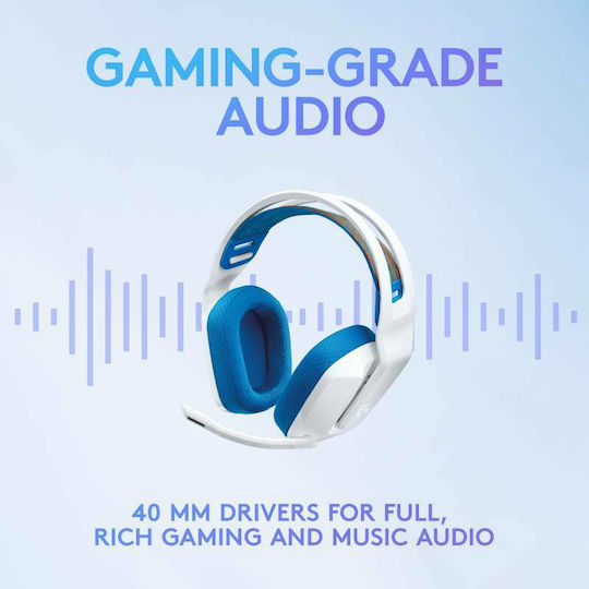 Logitech G335 Over Ear Gaming Headset with Connection 3.5mm White