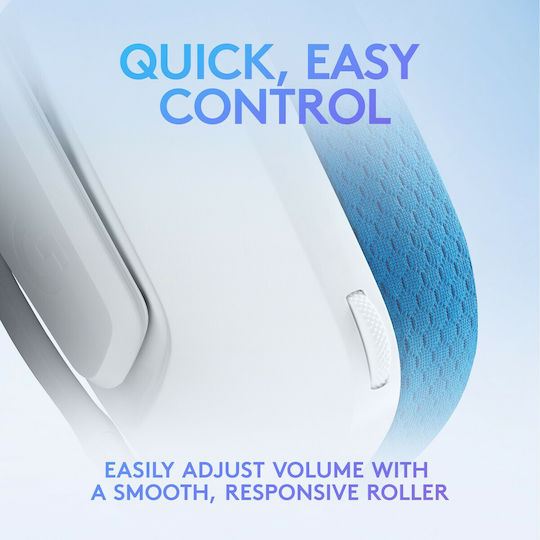 Logitech G335 Over Ear Gaming Headset with Connection 3.5mm White