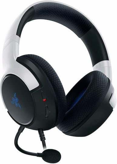 Razer Kaira X for PlayStation Over Ear Gaming Headset with 3.5 mm Connectivity White for PS4