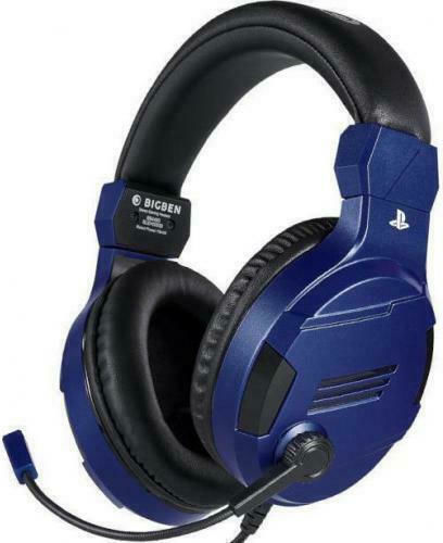 Bigben Interactive Interactive V3.0 Über Ohr Gaming-Headset mit Verbindung 3,5mm Blau
