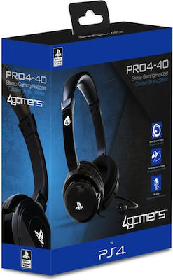 4Gamers PRO4-40 Über Ohr Gaming-Headset mit Verbindung 3,5mm Schwarz