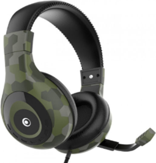 Bigben Interactive Stereo Over Ear Gaming Headset cu conexiune 3,5mm Verde