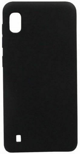 Back Cover Σιλικόνης Μαύρο (Galaxy A10)