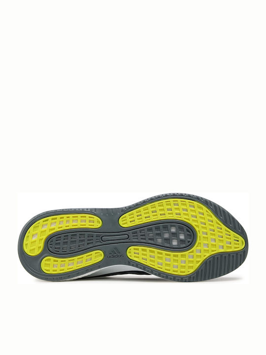 Supernova + Sport Shoes Running Crew Navy / Silver Metallic / Hazy Blue