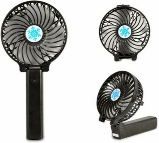 Handy Handy Mini Ventilator 3.7V Handheld Fan USB Wiederaufladbar 1300mAh Klappbar 60W Schwarz