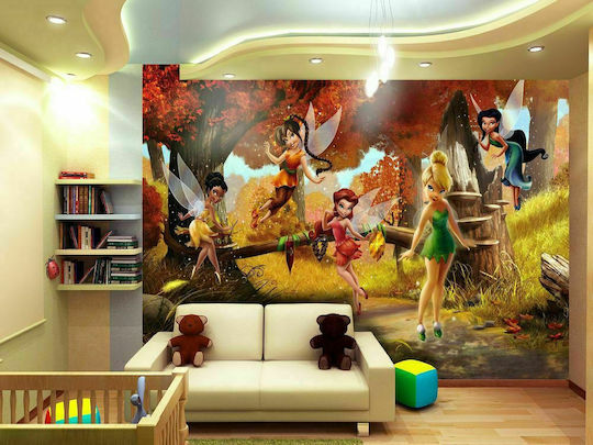 AG Design Group Tapet pentru copii Hârtie Tinkerbell și Prietenele L360xA254buc