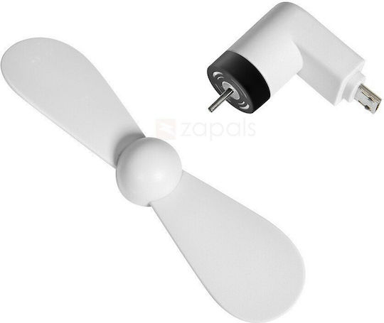Ventilator Micro USB De Telefon Mobil USB Alb