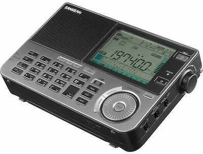 Sangean ATS-909X2 Portable Radio Rechargeable Black