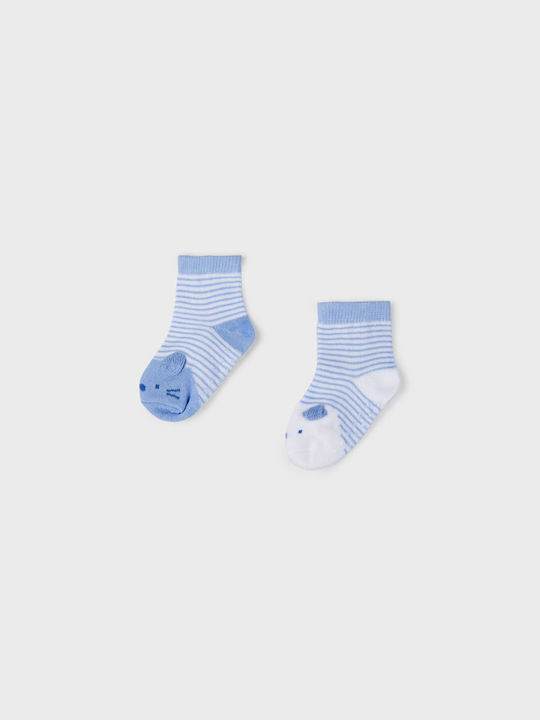 Mayoral Boys Knee-High Non-Slip Socks Blue