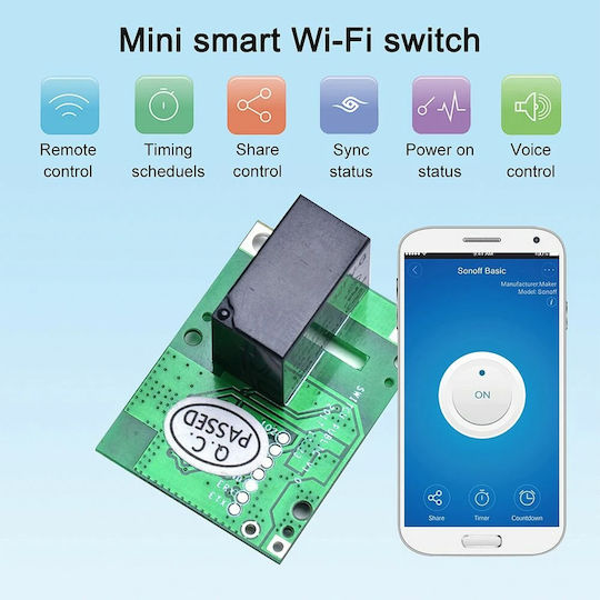 Sonoff WiFi Inching Selflock Relay Module 5V