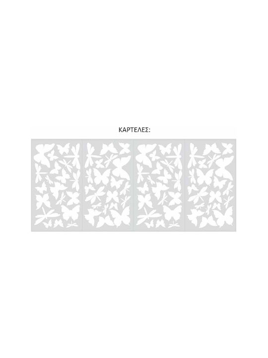 RoomMates Decor Kids Glow-in-the-Dark Wall Sticker Butterflies