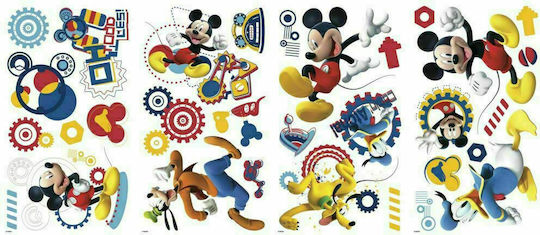 RoomMates Decor Детска стикерна за стена Стена Mickey Clubhouse