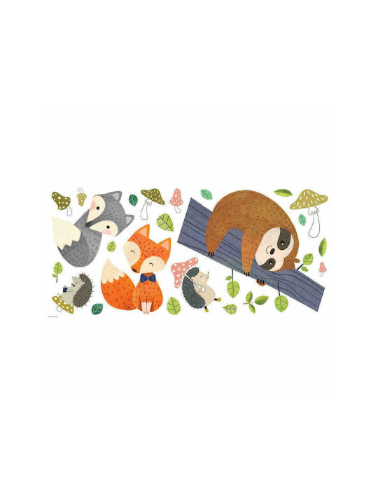 RoomMates Decor Autocolant Decorativ pentru Copii Perete Forest Friends