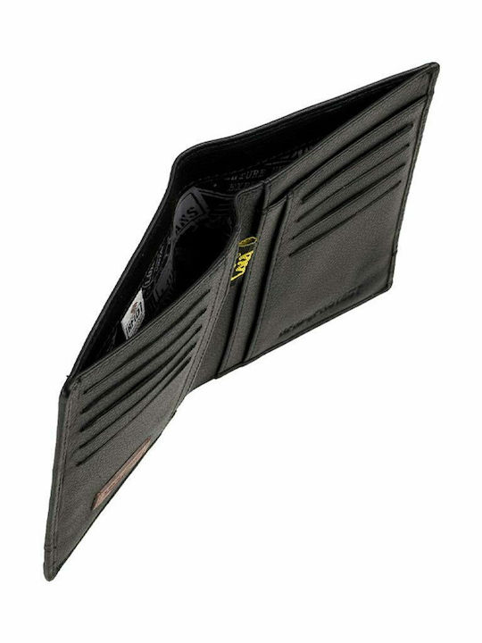 Δερμάτινο Ανδρικό Πορτοφόλι με RFID Μαύρο