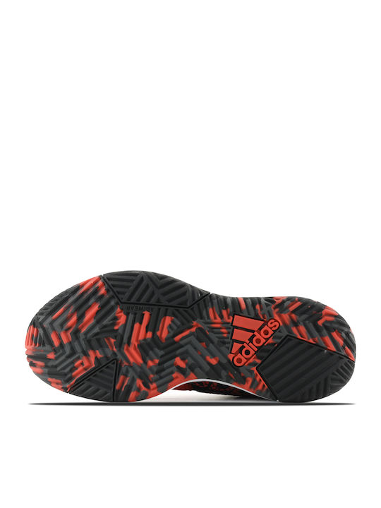 Ownthegame 2.0 Low Basketball Shoes Vivid Red / Cloud White / Core Black
