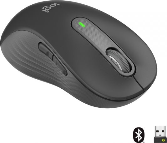 Logitech Signature M650 M Ασύρματο Bluetooth Ποντίκι Graphite