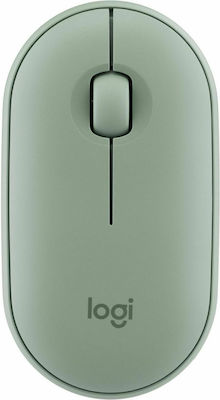 Logitech Pebble M350 Ασύρματο Bluetooth Ποντίκι Light Green