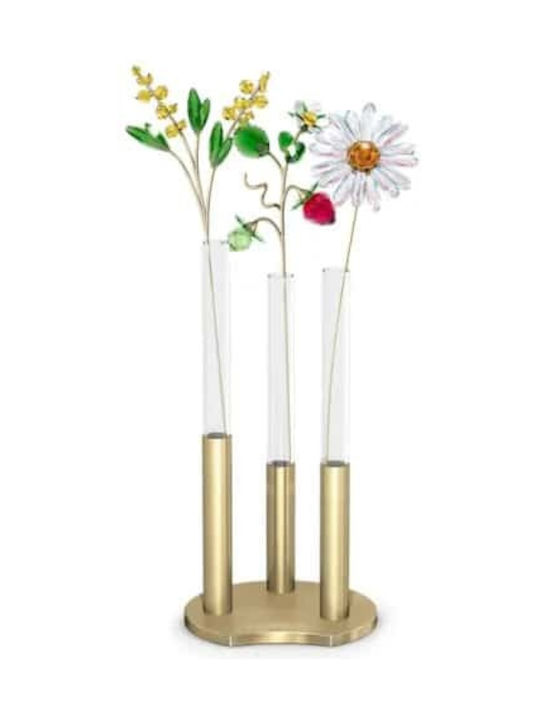 Swarovski Decorative Vase Garden Tales Gold 8x8x16cm